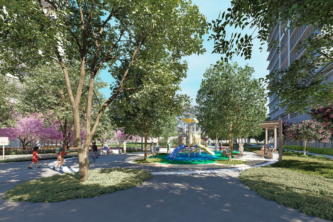 687坪公園3D模擬示意圖